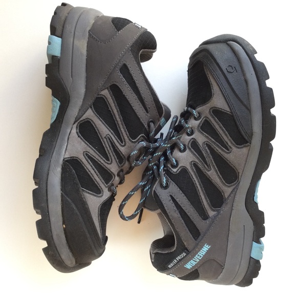 Wolverine Fletcher Waterproof Hiker Grey Blue 7 - Picture 6 of 13